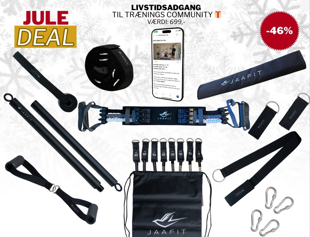 JAAFIT PRO + Powerpress + Elastikbeskytter + Multipunkt-Døranker
