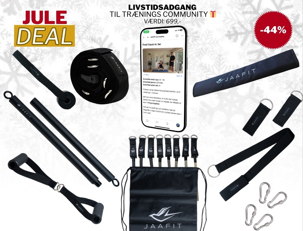 JAAFIT PRO + Multipunkt-Døranker + elastikbeskytter