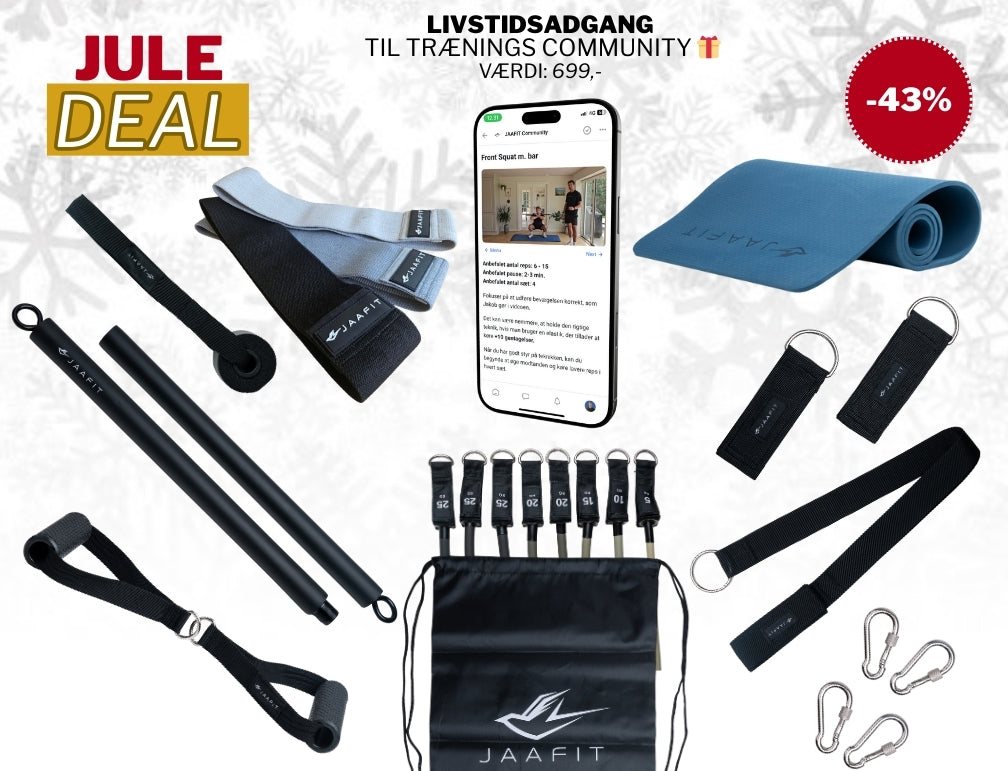 JAAFIT PRO + BootyBands + Træningsmåtte