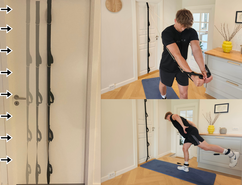 JAAFIT PRO + Powerpress 	+ Elastikbeskytter + Multipunkt-Døranker